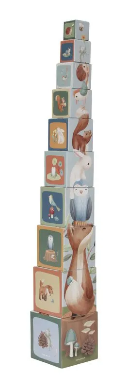 Bild 1 för Little Dutch Building Blocks - Forest Friends