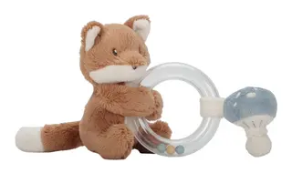 Produktfoto för Little Dutch Rattle ring Fox - Forest Friends