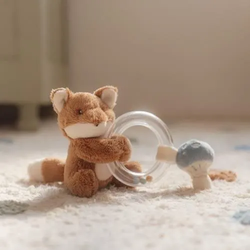 Bild 2 för Little Dutch Rattle ring Fox - Forest Friends
