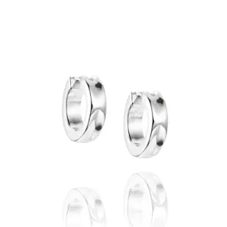 Produktfoto för Little Moonwalk Hoops Örhänge Silver