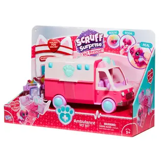 Produktfoto för Little Rescue Scruff-a-luvs Ambulance Playset