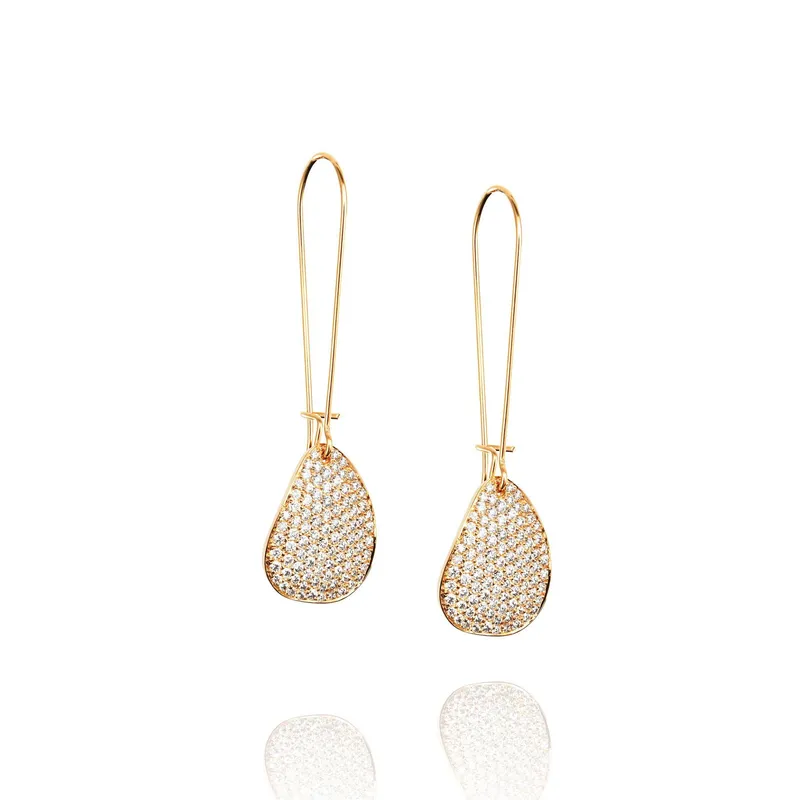 Alternativ bild 0 för Little Rose Petal & Stars Örhänge Guld