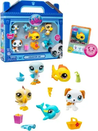 Produktfoto för LITTLEST PET SHOP BEACH BESTIES COLLECTORS 5 PK