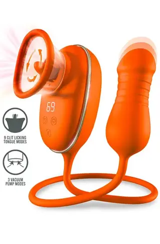 Produktfoto för Lizer Tongue Stimulator, Vacuum Pump & Thrusting Egg Vibrator