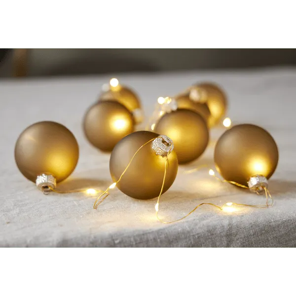 Bild 2 för Ljusslinga Bliss (Guld)