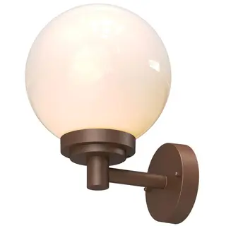 Produktfoto för Llitt Doro Väggarmatur E27-sockel IP44 Corten