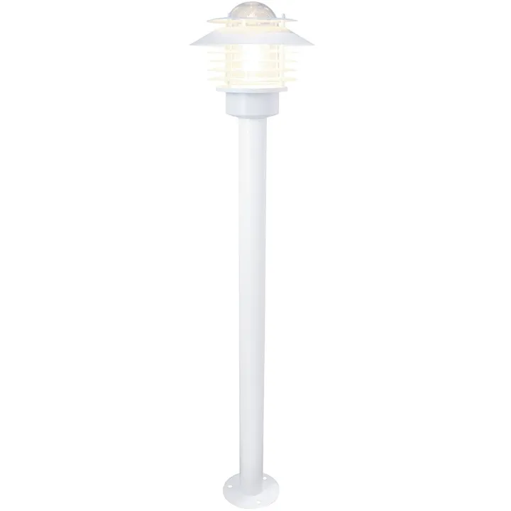 Alternativ bild 0 för Llitt Stig Bollard Pollare 100cm E27-sockel IP44 Vit