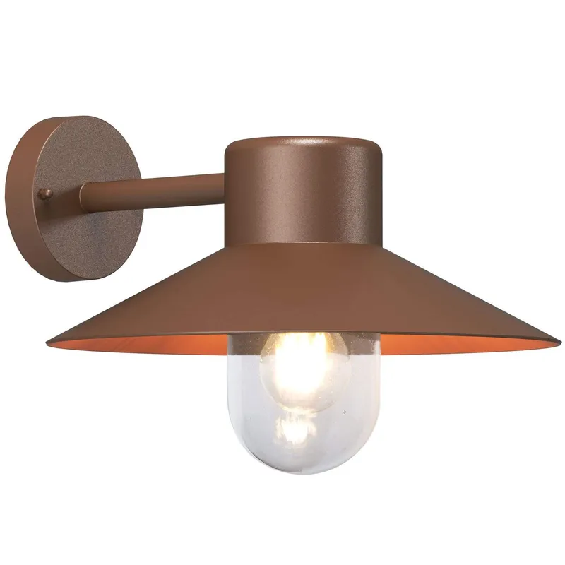 Bild 1 för Llitt Victor Väggarmatur E27-sockel IP44 Corten