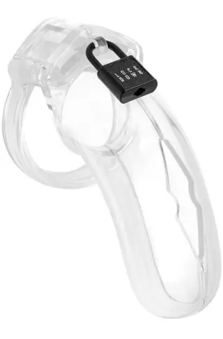 Produktfoto för Lockdown Chastity Cage Clear Large Kyskhetsbur