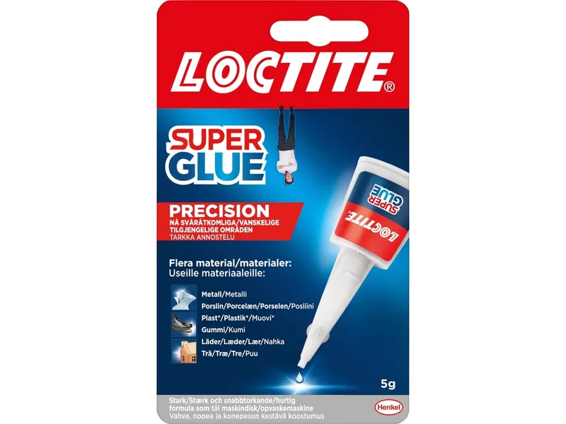 Alternativ bild 0 för LOCTITE SUPERATTACK FLASKA 5G (12) | Beijerbygg Byggmaterial