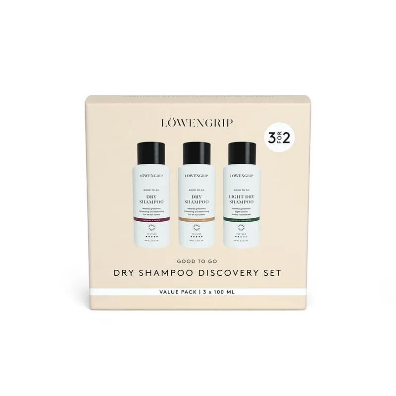 Bild 1 för Löwengrip Good To Go Dry Shampoo Discovery Set