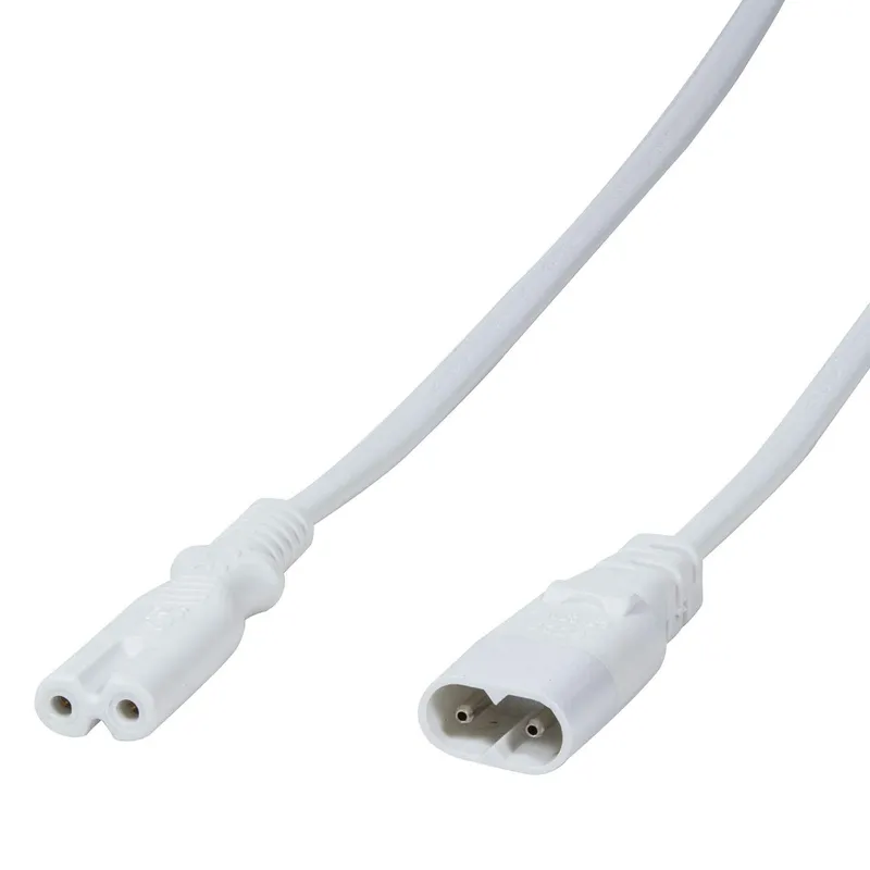 Bild 1 för LogiLink 2m, IEC 60320-C8/IEC 60320-C7, 2 m, C8-kontakt, C7-kontakt