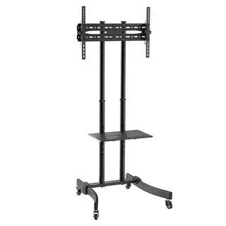 Produktfoto för LogiLink BP0026, Multimediavagn, Svart, Plattskärm, 40 kg, 94 cm (37), 177,8 cm (70)