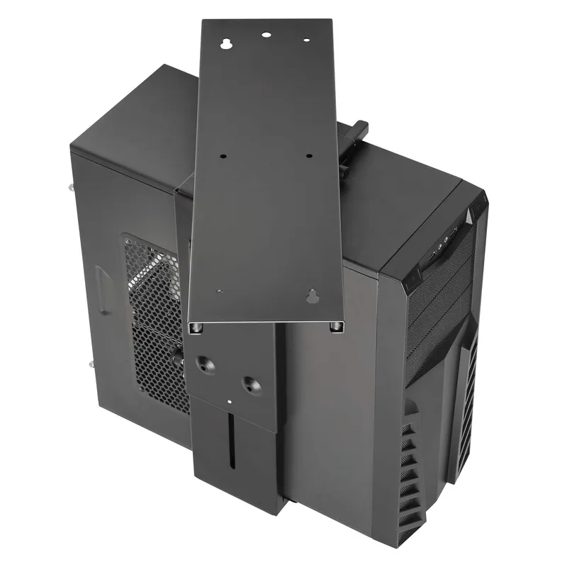 Bild 1 för LogiLink EO0004, Bordsmonterad CPU-hållare, 10 kg, Svart, Vågrät, 360°, 8,8 cm