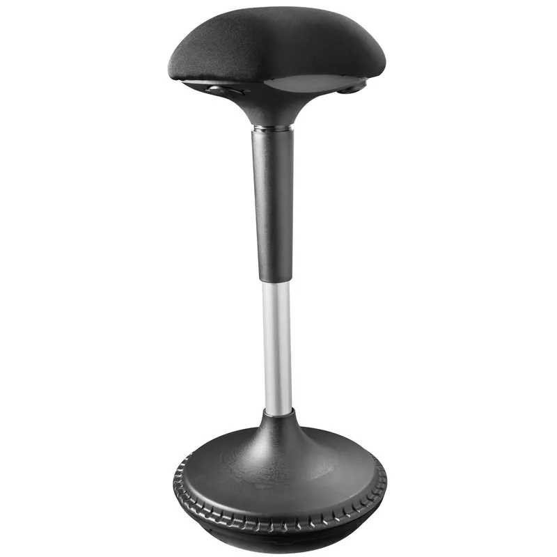 Bild 2 för LogiLink EO0011, vadderad sits, svart, tyg, metall, svart, 24 cm
