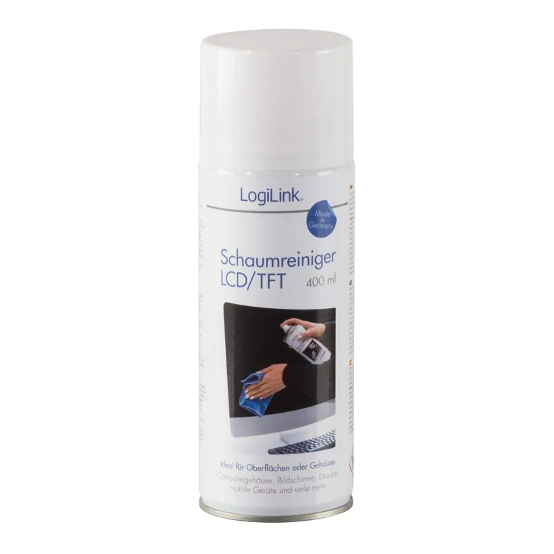Bild 1 för LogiLink Foam cleaner for LCD and TFT screens (0.4 l)