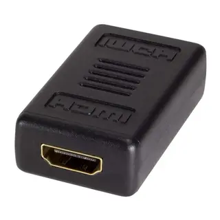 Produktfoto för LogiLink HDMI Adapter, HDMI, HDMI, Svart