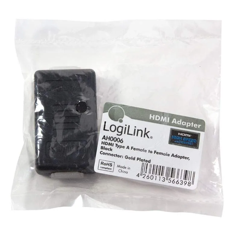 Bild 2 för LogiLink HDMI Adapter, HDMI, HDMI, Svart