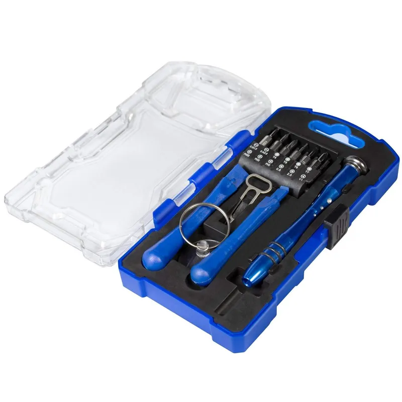 Bild 2 för LogiLink Screwdriver set with attachable bits and accessory 17 pieces