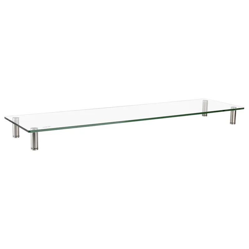 Bild 1 för LogiLink Tabletop monitor riser glass top 1000 mm long