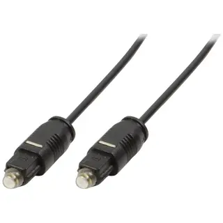 Produktfoto för LogiLink Toslink - Toslink, 1,5 m, TOSLINK, Hanstik, TOSLINK, Hanstik, 1,5 m, Sort