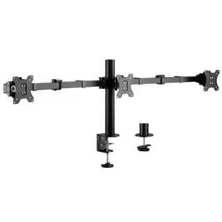 Produktfoto för LogiLink Triple monitor mount 17-27" arm length: adjustable