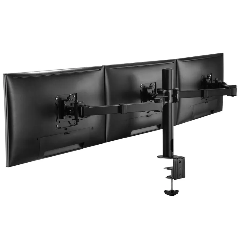 Bild 2 för LogiLink Triple monitor mount 17-27" arm length: adjustable
