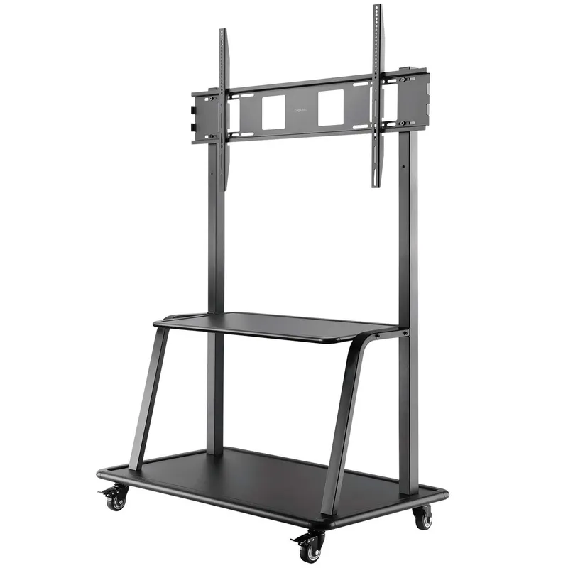 Bild 2 för LogiLink TV monitor cart 60-105" height adjustable 150 kg max. 150 kg 105" 1000 x 600 mm