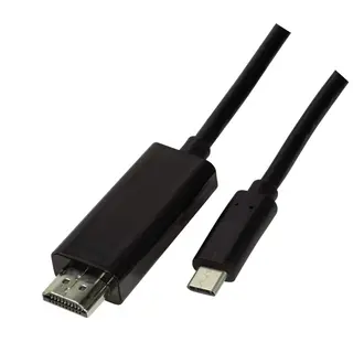 Produktfoto för LogiLink USB-C -> HDMI 2.0 4K 1,8 m
