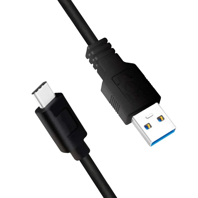 Bild 2 för Logilink USB-C till USB-A kabel 0.15m 15W - Svart