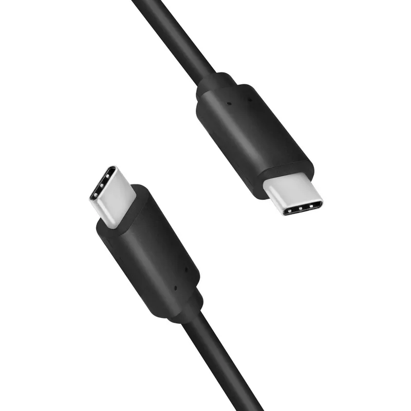 Bild 2 för Logilink USB-C till USB-C kabel 0.5m 100W - Svart