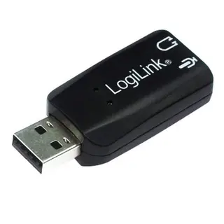 Produktfoto för LogiLink USB Soundcard with Virtual 3D Soundeffects - Ljudkort - stereo - USB 2.0