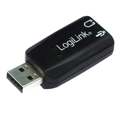 Bild 1 för LogiLink USB Soundcard with Virtual 3D Soundeffects - Ljudkort - stereo - USB 2.0