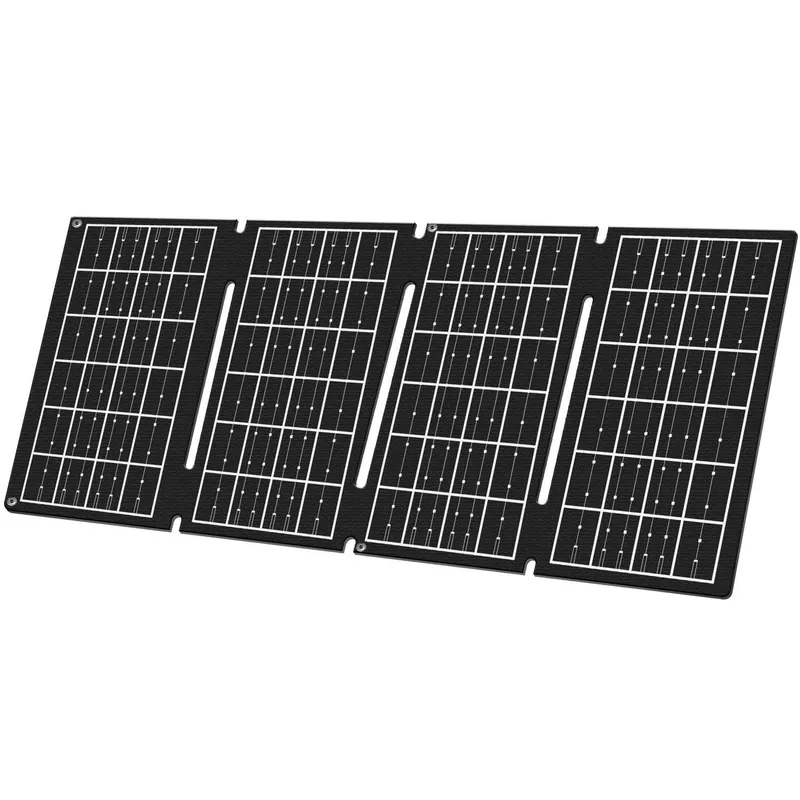 Bild 1 för LogiLink Vikbar solcellspanel med USB-laddare 1x USB-C, 1 x USB-A 15W