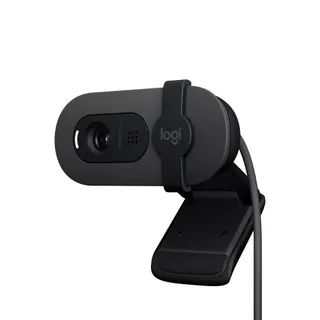 Produktfoto för Logitech | BRIO 100 - Webbkamera - Full HD - 1920 x 1080 - inbyggd mikrofon - USB-C - Grafit