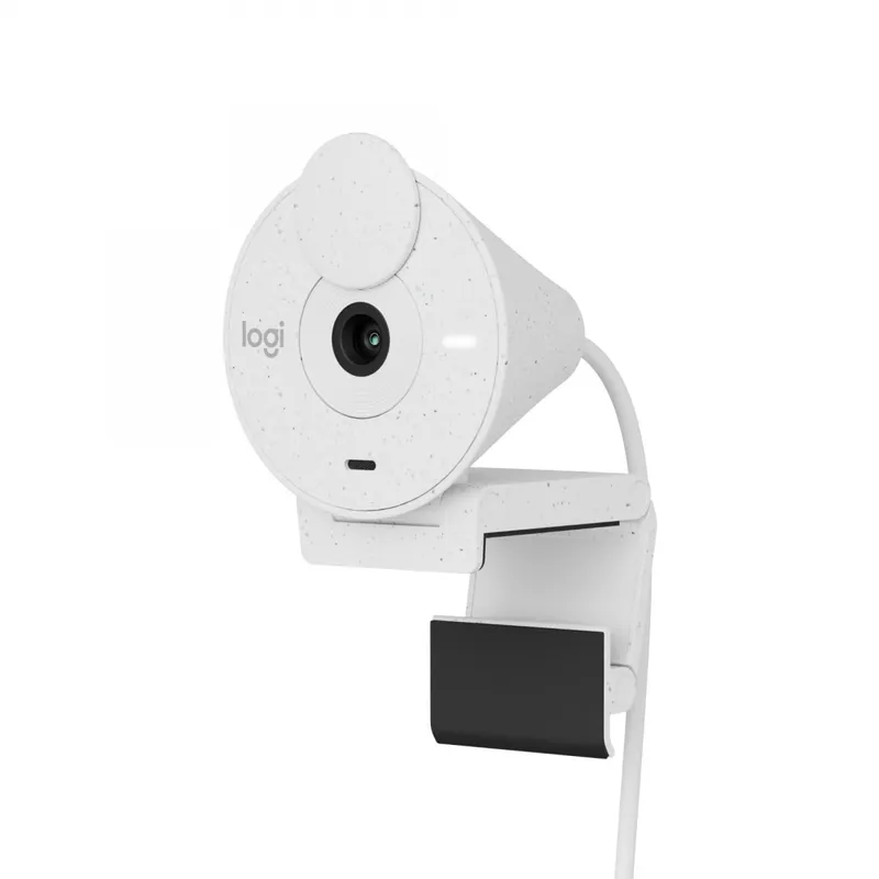 Alternativ bild 0 för Logitech BRIO 300 - Webbkamera - Full HD - 1920 x 1080 - inbyggd mikrofon - USB-C - Off-White