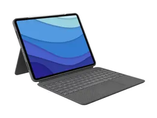 Produktfoto för Logitech Combo Touch - keyboard and folio case - with trackpad - QWERTY - Nordic (Danish/Finnish/Norwegian/Swedish) - graphite Input Device - Tastatur & Folio set - Nordisk - Grå