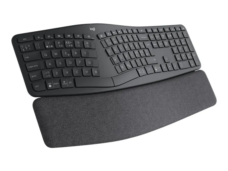 Alternativ bild 0 för Logitech ERGO K860 Split Keyboard for Business - Tangentbord - trådlös - Bluetooth LE - QWERTY - hela norden - grafit