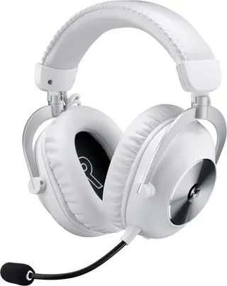 Produktfoto för Logitech G Pro X 2 - Headset - fullstorlek - LIGHTSPEED - trådlös - ljudisolerande - vit