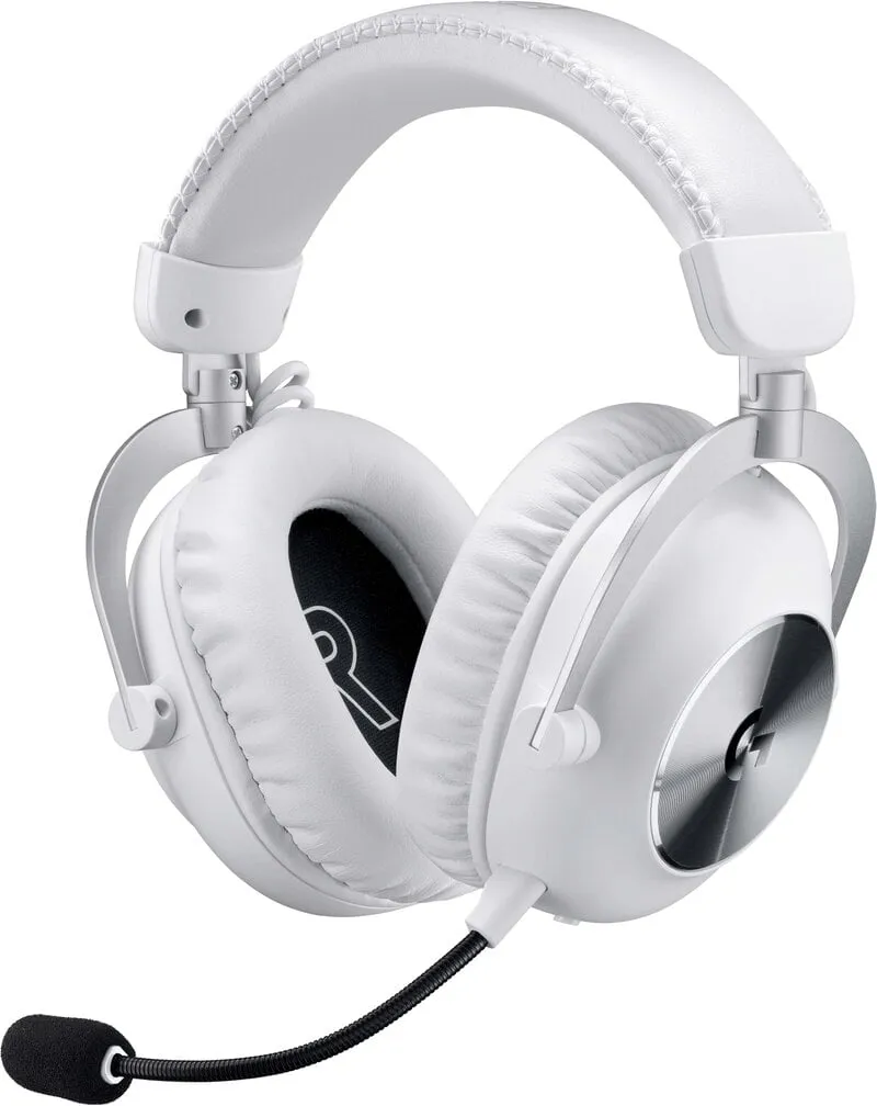 Alternativ bild 0 för Logitech G Pro X 2 - Headset - fullstorlek - LIGHTSPEED - trådlös - ljudisolerande - vit