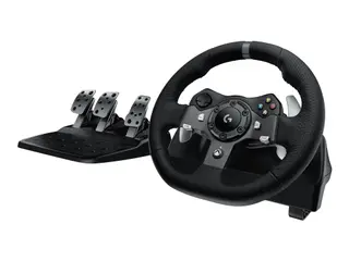 Produktfoto för Logitech G920 Driving Force - Hjul och pedalsats - med kabel - för Microsoft Xbox One och PC