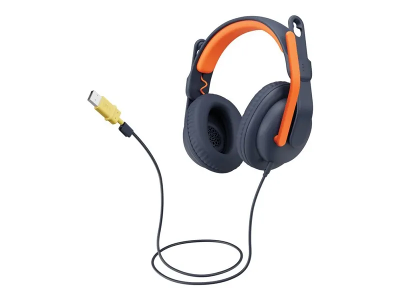 Alternativ bild 0 för Logitech Headset Skola Zone On-ear USB-C