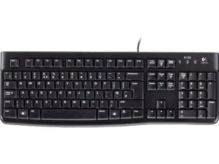Produktfoto för Logitech K120 - Tangentbord - USB - hela norden