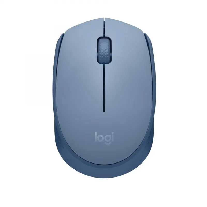 Alternativ bild 0 för Logitech LOGI M171 Wireless Mouse - BLUE-GREY - Mouse - Optic - 3 knappar - Blå