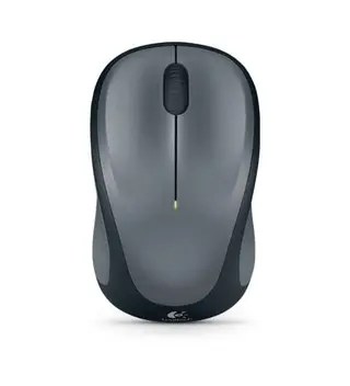 Produktfoto för Logitech M235 - Mus - optisk - trådlös - 2.4 GHz - trådlös USB-mottagare - grå