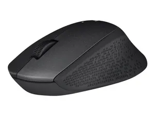 Produktfoto för Logitech M330 SILENT PLUS - Mus - 3 knappar - trådlös - 2.4 GHz - trådlös USB-mottagare - svart
