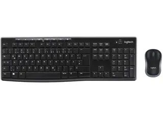 Produktfoto för Logitech MK270 Wireless Combo - Sats med tangentbord och mus - trådlös - 2.4 GHz - Nordisk