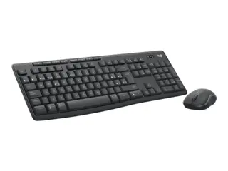 Produktfoto för Logitech MK370 Combo for Business - Sats med tangentbord och mus - trådlös - Bluetooth LE - QWERTY - nordiskt (danska/finska/norska/svenska) - grafit