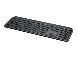 Produktfoto för Logitech MX Keys for Business - Tangentbord - bakgrundsbelyst - Bluetooth, 2.4 GHz - QWERTY - brittisk - grafit