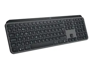 Produktfoto för Logitech MX Keys S Graphite - US - Tangentbord - Amerikansk Engelska - Svart